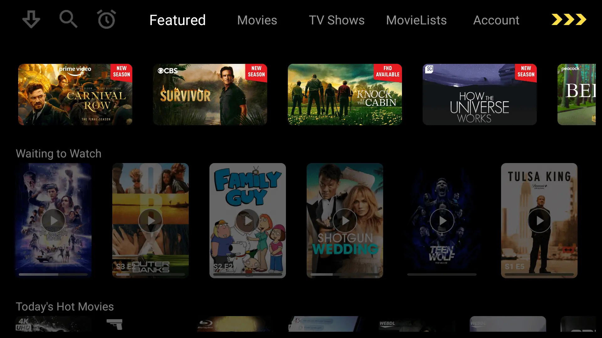 MovieBoxPro Andorid TV App